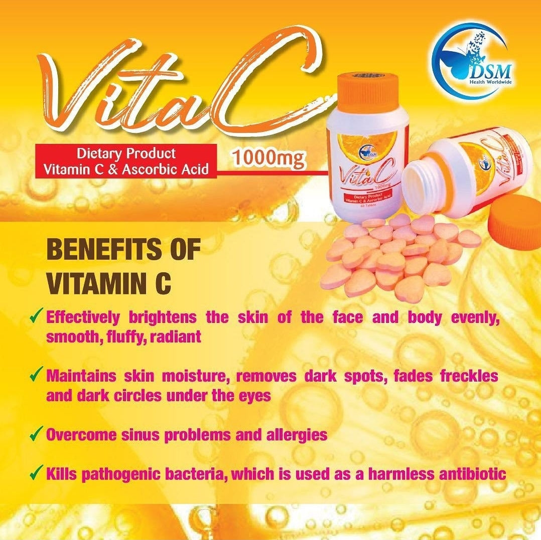 VITA C ( Same company that produced phyto astaxthin ,Gluta sparkle, booster & collagen )