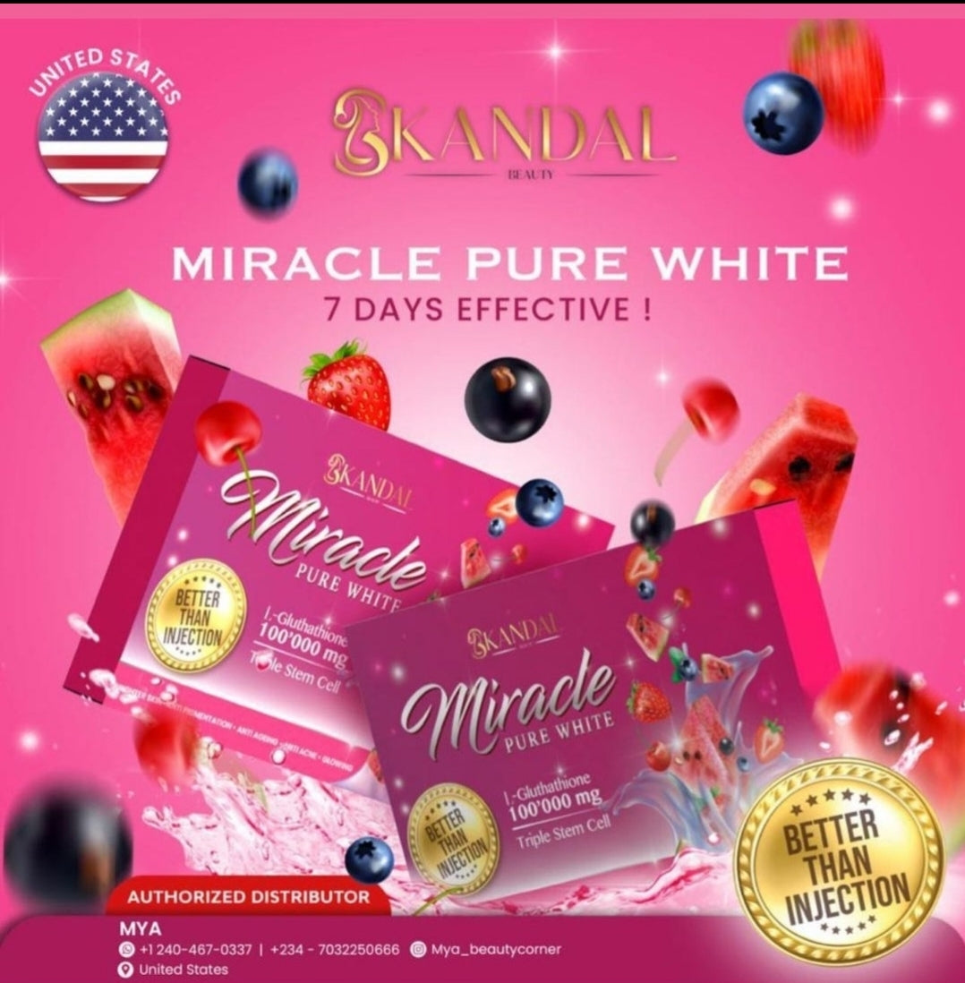 MIRACLE PURE WHITE SUPPLEMENT